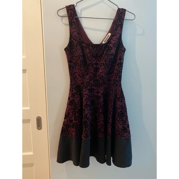 Felt Detailing Dress